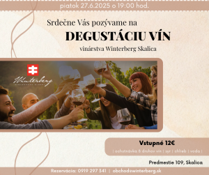 Ochutnávku nových vín 1