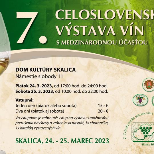 7. Celoslovenská výstava vín s medzinárodnou účasťou 1