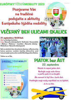 Večerný beh ulicami Skalice  1