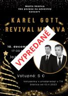 Adventný koncert - KAREL GOTT REVIVAL MORAVA